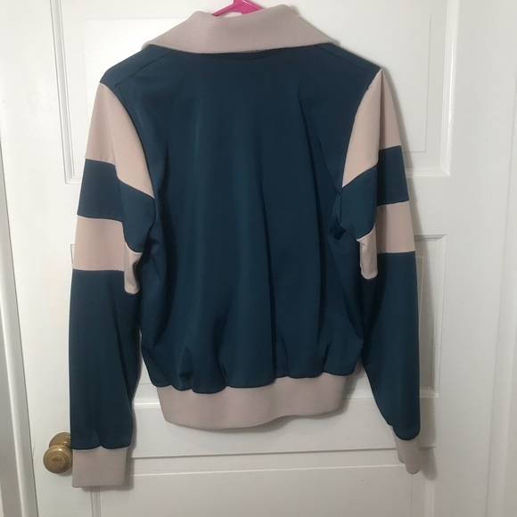 Chemise Lacoste Blue & Beige Bomber Jacket! - Picture 8 of 8